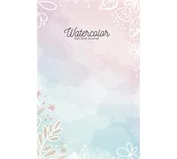 Watercolor Dot Grid Journal with 30 Unique Designs: Notebook for school, everyday note-taking, doodling | 110 color pages, soft matte cover, 5.06 x 7.81 in