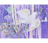 Watercolor Dove Deluxe Boxed Holiday Cards (20 cards, 21 self-sealing envelopes)