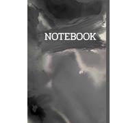 Watercolor Elegance - Gray, Gold & Black Lined Notebook: A refined watercolor-style journal with gray, black, and gold tones - perfect for writing, journaling, and everyday inspiration.