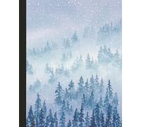Watercolor Forest Notebook: A 7.5 x 9.25 Lined Journal for Students, Writers, and Nature Lovers