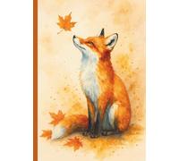 Watercolor Fox Composition Notebook: Cute Animal Journal for Kids Teens Students and Fox Lovers for School Notes Creative Writing and Daily Journaling