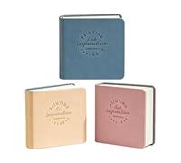 Watercolor Journal - 3-Piece 2x2 inch Cold Press Hardcover | Small Paper Pad Watercolor Journal | 48 Sheets Textured Drawing Paper, Portable Square Mini Sketchbook, for Kids Teens Artists Beginners