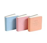 Watercolor Journal Set, Cold Press Hardcover Pads, 3 Piece Mini 2x2 Inch Watercolor Paper Pad, Small Painting Notebook for Kids Teens Artists Beginners Travel School Outdoor Art Class