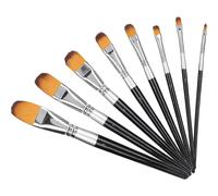 Watercolor Paint Brushes, Artist Brush Set, Acrylic Paint Brushes, 8 Piece Professional Paint Brush Set, for Watercolor Painting, Artists, Classroom