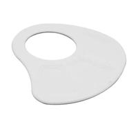 Watercolor Paint Tray - Portable Thumb Grip Palette, Compact 3D Printing Art Holder, Lightweight Sketching Accessory, Ideal for Kids Adults Classroom Studio Craft Projects