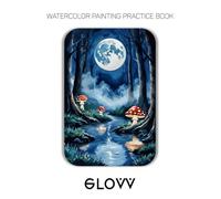 Watercolor Painting Practice Book: Glow: An Artistic Journey to Paint the Warm Light of Cozy Moments