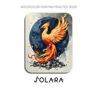 Watercolor Painting Practice Book: Solara: A Low-Poly Watercolor Journey into the Geometry of Light
