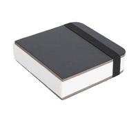 Watercolor Sketchbook 30 Sheets,300GSM Small Watercolor Journal3.1x3.1in White Paper,Portable Watercolor Notebook forSketching, Doodling, Painting (Black)