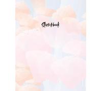 Watercolor Sketchbook: Aesthetic Blank Drawing Book for Artists, Kids, and Creative Minds,120 blank pages, 8.5x11-inch