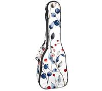 Watercolor Splash - Funda acolchada para ukelele de concierto de 58 cm, impermeable y duradera, Multicolor 03, 25.9x9x3.1in/66x23x8cm, Organizador de bolsas