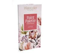 Watercolor the Easy Way Paint Palette Portfolio Flowers: 9 Premium Paint Dots