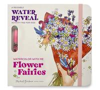 Watercolor with Me: Flower Fairies: A Reusable Water Reveal Coloring Book for Kids Featuring Flowers and Fairies