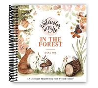 Watercolor With Me in the Forest [Spiral-bound] Dana Fox