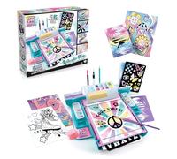 Watercolour Studio, estudio todo en uno, 8 pinturas, 15 hojas de acuarela, 14 herramientas + accesorios, ¡aprende 6 técnicas divertidas! A partir de 6 años