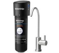 Waterdrop 10UB Sistema de Filtro de Agua para Debajo con Grifo Dedicado, 11000 Galones Filtro de Cocina Alta Capacidad, Certificado NSF/ANSI 42, Reduce el 99,99% de Plomo, Cloro, Mal Sabor