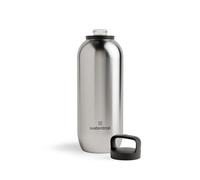 waterdrop® Botella Agua Acero Inoxidable 1,4L, Termo Doble Pared: 24h Frio - 12h Caliente, 100% Hermética, Segura - Sin BPA: Para Niños. Botella Térmica Gimnasio, Water Bottle, Thermo, Cantimplora