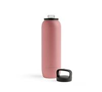waterdrop® Botella Agua Acero Inoxidable 1L, Termo Doble Pared: 24h Frio - 12h Caliente, 100% Hermética, Segura - Sin BPA: Para Niños. Botella Térmica Gimnasio, Water Bottle, Thermo, Cantimplora