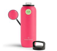 waterdrop® Botella Agua Acero Inoxidable 1L, Termo Doble Pared: 24h Frio - 12h Caliente, 100% Hermética, Segura - Sin BPA: Para Niños. Botella Térmica Gimnasio, Water Bottle, Thermo, Cantimplora