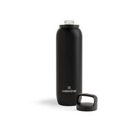 waterdrop® Botella Agua Acero Inoxidable 1L, Termo Doble Pared: 24h Frio - 12h Caliente, 100% Hermética, Segura - Sin BPA: Para Niños. Botella Térmica Gimnasio, Water Bottle, Thermo, Cantimplora