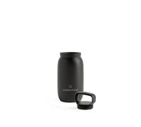 waterdrop® Botella Agua Acero Inoxidable 400ml, Termo Doble Pared: 24h Frio - 12h Caliente, 100% Hermética, Segura - Sin BPA: Para Niños. Botella Térmica Gimnasio, Water Bottle, Thermo, Cantimplora