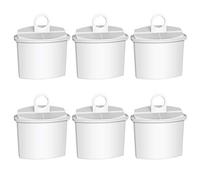 Waterdrop Cartucho de Filtros de Café para Braun Brita KWF2, 6 Pack | Reemplazo para Braun Brita KWF2, Braun KF560, KF130, KF140, KF550, KF570