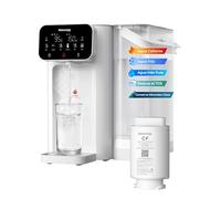 Waterdrop CT01 Fría & Caliente Dispensador de Agua con Filtro, Reduce TDS, Cal, Cloro, Conservar Minerales Importantes, 8 Etapas Filtración con Esterilización UV, Múltiples Temperatura (15-95 °C)