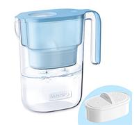 Waterdrop Elfin Jarra con filtro de agua para frigorífico con filtro de 3 meses, 2,5 L, reduce el fluoruro, el cloro y más, certificado NSF, sin BPA, azul (filtro de repuesto: WD-PF-01A Plus)