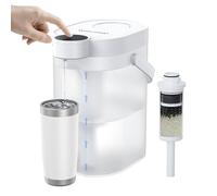 Waterdrop Instant Jarra Filtradora de Agua (4L), WD-ED06W Jarra Eléctrica con Filtro de Agua, Dispensador Filtro de Agua, Reducir 20+ Sustancias, Preserva Minerales (Filtro: WD-EWFS)