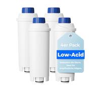 Waterdrop Low-Acid Filtro de Agua, Repuesto para De'Longhi®, Pack de 4
