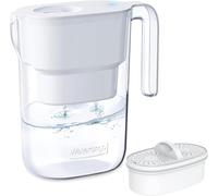 Waterdrop PT-05W Elfin Jarra Filtradora de Agua, 2,5L, 3 Meses, Blanco | Certificado NSF, 200 Galones, Vida Filtro 5X Más Larga, Apto para Nevera, Reduce Plomo, Fluoruro, Cloro y Más, Sin BPA