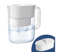 Waterdrop PT-07W Lucid Jarra Filtradora de Agua, 3,5L, Filtro 3Meses | Certificado NSF, 200 Galones, Vida Filtro 3X Más Larga, Mejora Sabor Café y Té, Reduce PFOA/PFOS, Cloro y Más, SinBPA,Blanco