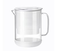 Waterdrop PT-72W Jarra Filtradora de Agua Cristal, 2,5L, Filtro 2 Meses | Certificado NSF/ANSI 53, 42 & 372, para Hogar & Oficina, Reduce PFOA/PFOS, Cloro, Cadmio, Cobre & Mercurio, Sin BPA, Blanco
