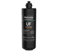 Waterdrop RF10-UF Cartucho de filtro de repuesto de 0,01 micras para filtro de agua 10UA/10UA-UF/10UB/10UB-UF debajo del fregadero, reduce plomo, cloro, mal sabor y olor
