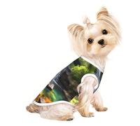 Waterfall Views Pet - Camiseta transpirable sin mangas M para perros y gatos pequeños, suave, cómoda y elegante