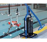 Waterflex - Palo de elevación Universal para Dispositivos AqualefT-Support para desplazar, Equipamiento de Aquafitness sin Esfuerzo, Peso máximo 70 kg, Flex Water Fitness Expert, Unisex, Multicolor