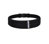 WATERFLY Cinturón para correr para teléfono móvil, para correr, riñonera plana, para mujer, hombre, cinturón de correr, cinturón deportivo, riñonera para correr, deporte, fitness, viajes, Una sola