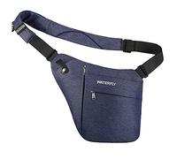 Waterfly Mochila Bandolera Hombre Bolsa de Pecho Pequeña Casual Portatil Deportes Mochila Trabajo