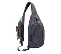 Waterfly Mochila Cruzada Bolsa Bandolera: Bolsa de Pecho Bolsa de Hombro para senderismo Viajes Mujeres y Hombres