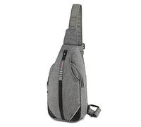 Waterfly Mochila Cruzada Mochila Bandolera Pecho Bolso de Hombro Pequeño para Ciclismo Deportivo Viaje Hombre y Mujer