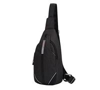 Waterfly Mochila Cruzada Mochila Bandolera Pecho Bolso de Hombro Pequeño para Ciclismo Deportivo Viaje Hombre y Mujer