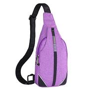 Waterfly Mochila Cruzada Mochila Bandolera Pecho Bolso de Hombro Pequeño para Ciclismo Deportivo Viaje Hombre y Mujer