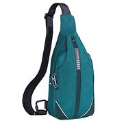 Waterfly Mochila Cruzada Mochila Bandolera Pecho Bolso de Hombro Pequeño para Ciclismo Deportivo Viaje Hombre y Mujer