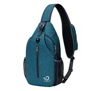 Waterfly Mochila Cruzada Pecho Mochila Bandolera para Ciclismo Senderismo Casual Hombre y Mujer