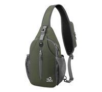 Waterfly Mochila Cruzada Pecho Mochila Bandolera para Ciclismo Senderismo Casual Hombre y Mujer