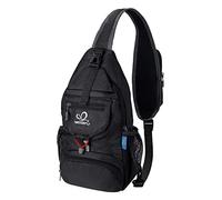 Waterfly Mochila Cruzada Plegable Pequeña Bolso de Hombro, Bolsa de Pecho para Senderismo Viajes Hombres y Mujeres