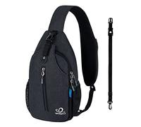 WATERFLY Mochila deportiva cruzada para ciclismo, senderismo, correr, hombres y mujeres