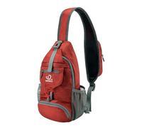 WATERFLY - Mochila pequeña empacable tipo bandolera con correa para el hombro y el pecho, para senderismo y viajes