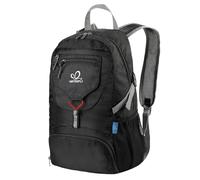 WATERFLY Mochila pequeña plegable ultraligera de 20 L, ligera y plegable, para senderismo, exteriores, deporte y viajes, color negro