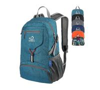 WATERFLY Mochila pequeña y ligera y plegable: 20 l, ultraligera, plegable, para viajes, senderismo, camping, mochila de día para hombre y mujer