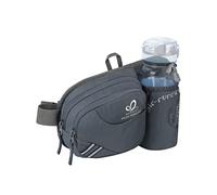 Waterfly - Riñonera con portabotellas para hombre y mujer, transpirable, con bandas reflectantes para correr, ciclismo, camping, escalada, viajes, para iPhone 6/7/8 Plus Samsung 6,14 pulgadas